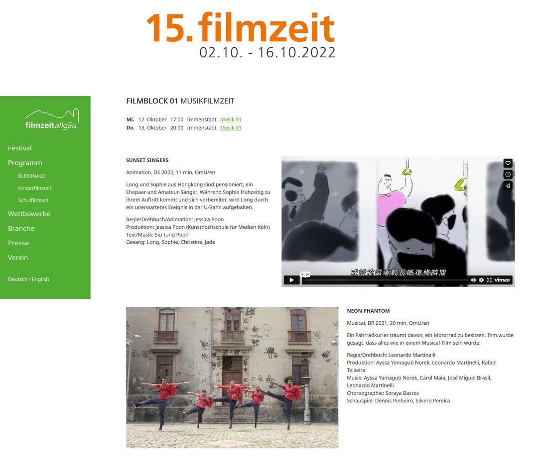 Screenshot Musikfilmzeit